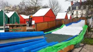 Montage Marché de Noël de Dijon